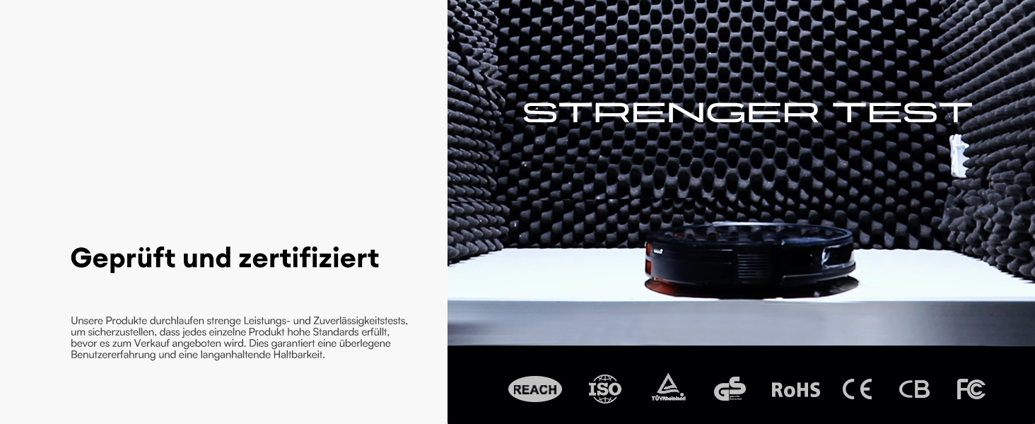 Робот-пилосос Ultenic T10 Lite з функцією миття, LiDAR-навігація, 5000Pa потужність всмоктування, 180 хвилин роботи, для шерсті тварин, килимів та твердих підлог