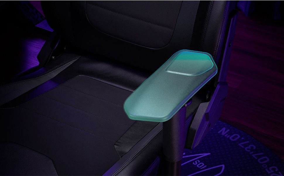 Ігровий крісло ASUS ROG Aethon (чорний, ергономічний, сталевий каркас, підтримка попереку)