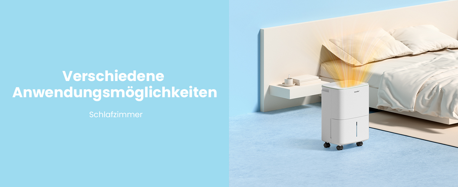 Зволожувач повітря COMFEE 12L з автоматичною відтайкою та дитячим замком, для приміщень до 20 м² (50 м³), екологічний фреон R290