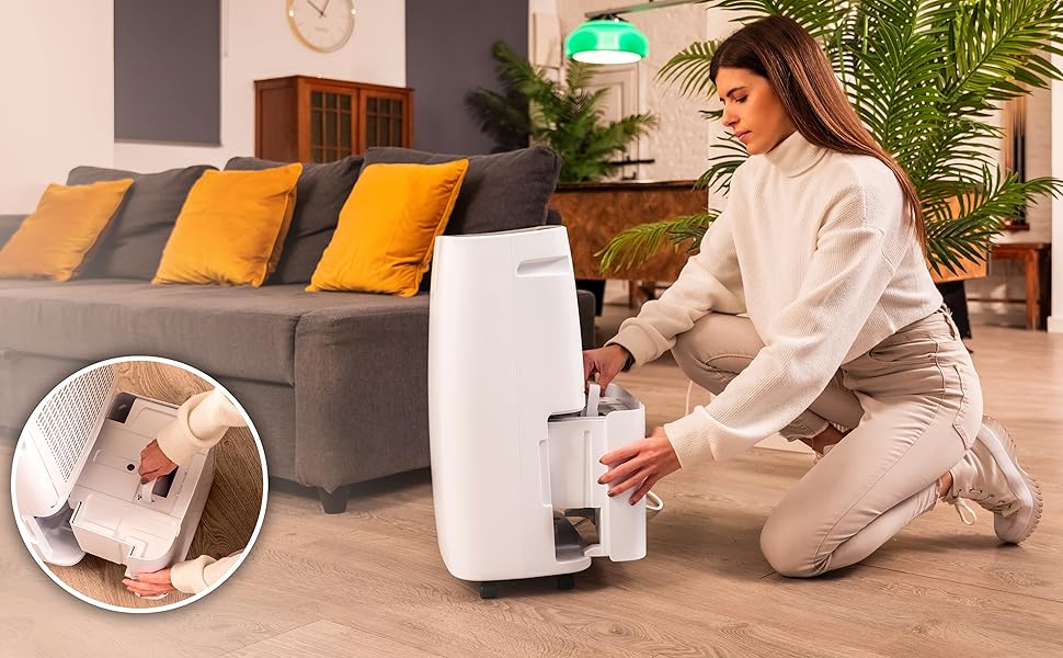 Зволожувач повітря Cecotec Big Dry 4000 Expert Connected: 10л/день, Wi-Fi, R290, LED, 60м²