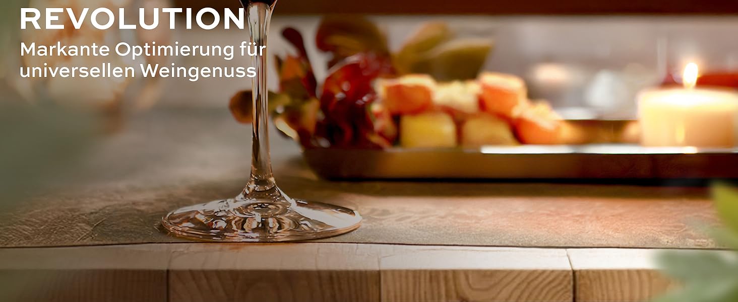 Бокали для червоного вина Stölzle Lausitz Revolution 6 шт, 490 мл - Кришталеві келихи для вина, міцні, для максимальної ароматизації