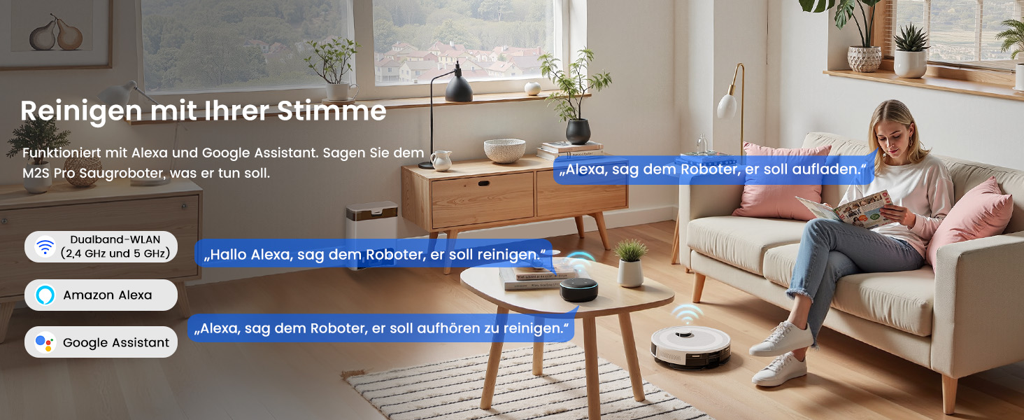 Робот-пилосос LEFANT M2S Pro з функцією миття, 5000Pa, лазерна навігація, LiDAR dToF, 150 хв, розпізнавання килимів, керування через додаток/голос, ідеальний для шерсті тварин, чорний