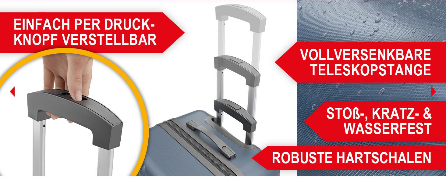 Набір валіз Onbest Premium 4-в-1 з жорстким корпусом, TSA-замком та USB-портом. В комплекті: ваги, ремені, адресники, тримач для напоїв, чохол для взуття та чотири чохли від пилу. Рожевий колір.