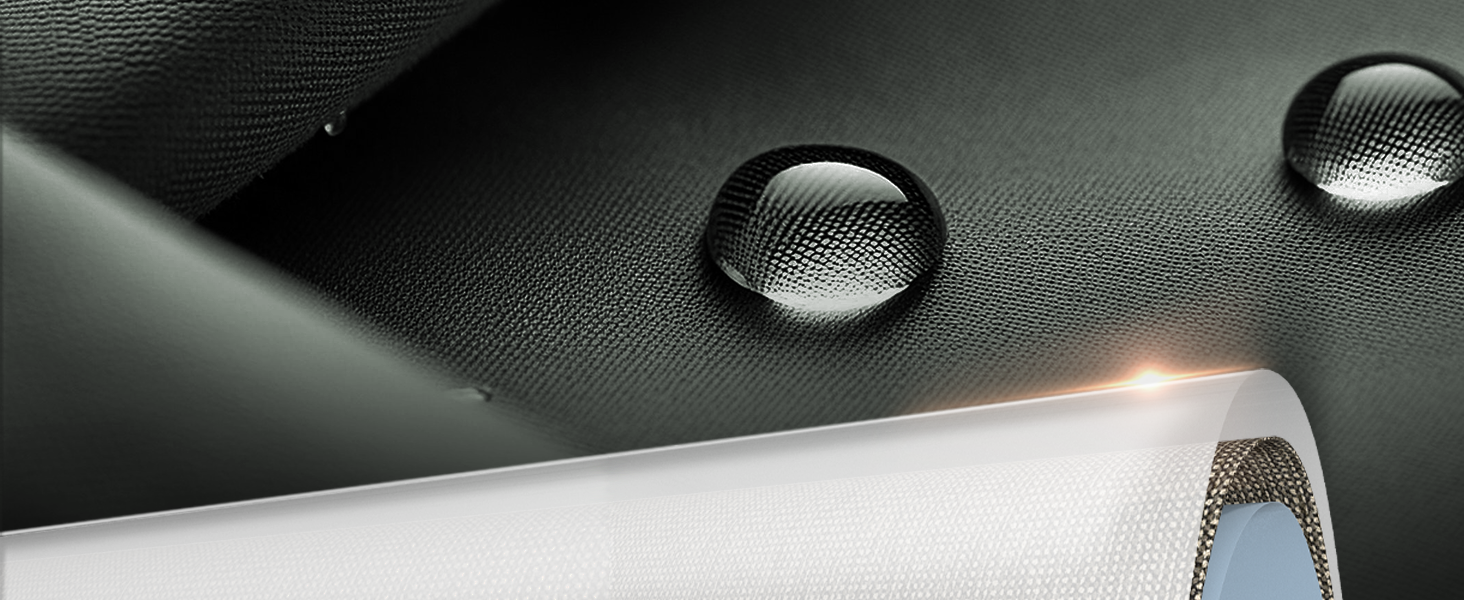 Чохол для парасольки Menz 2-4 м, 420D Oxford, водовідштовхувальний, UV-стійкий, захист від вітру, для саду (Чорний, 174x32/35 см)