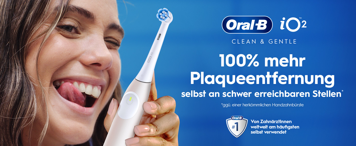 Електрична зубна щітка Oral-B iO Series 2, рожева (Calm Pink), 1 шт.