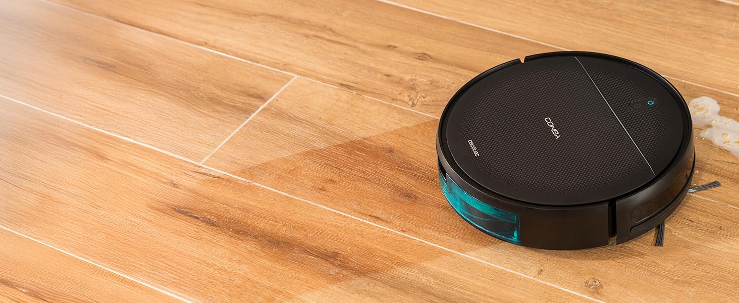 Робот-пилосос Cecotec Conga M10 X-Treme з гіроскопічною навігацією та керуванням через додаток. Потужність 2000Pa, функція прибирання, пилососа та миття підлоги, час роботи до 120 хвилин, датчики перешкод та 2 бічні щітки.