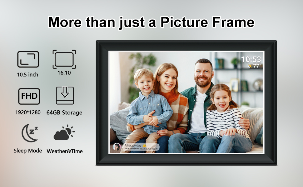 Цифровий фотоальбом Frameo 10.5