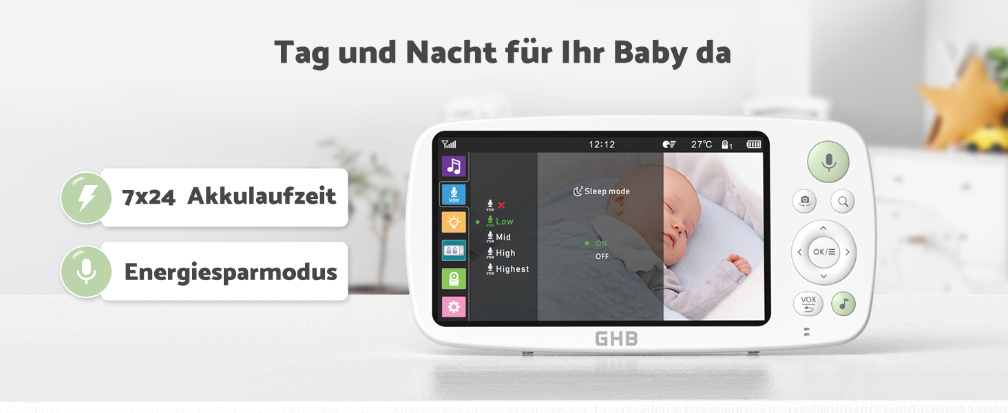 Відеоняня GHB з камерою 5