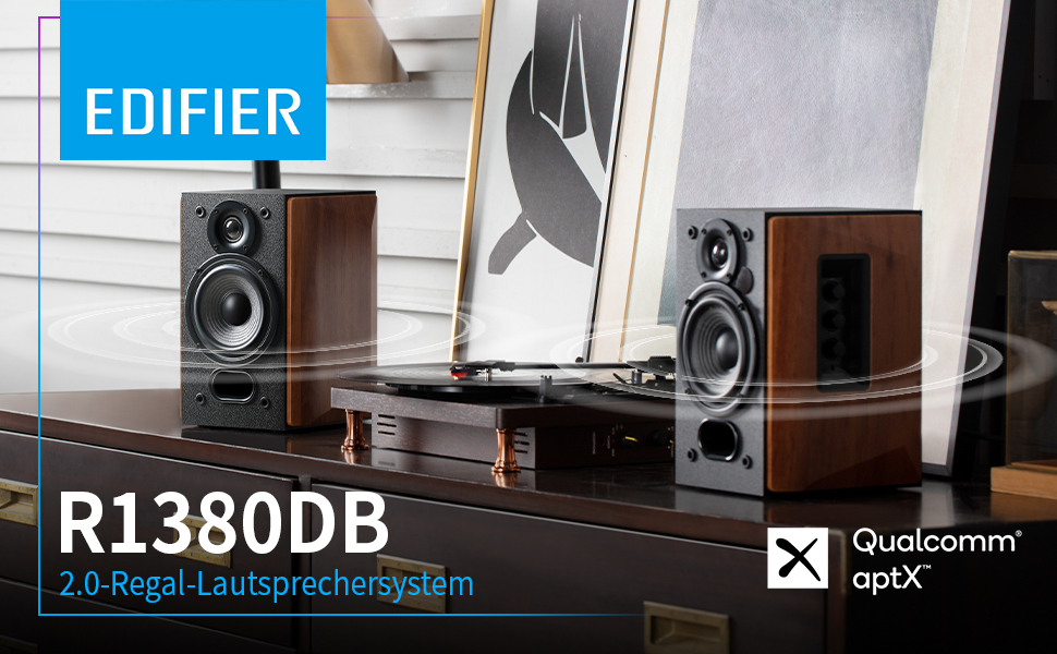Акустична система Edifier Studio R1380DB 2.0 Bluetooth 5.1 (42 Вт) - для TV, ПК, смартфона
