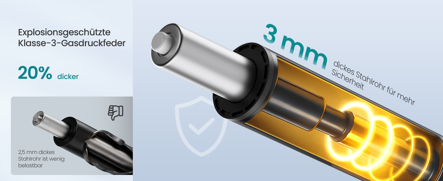 Офісний стіл SONGMICS: ергономічне крісло з регульованою поперековою та підголовною підтримкою, до 150 кг, регульована висота, чорний (OBN066GD01)