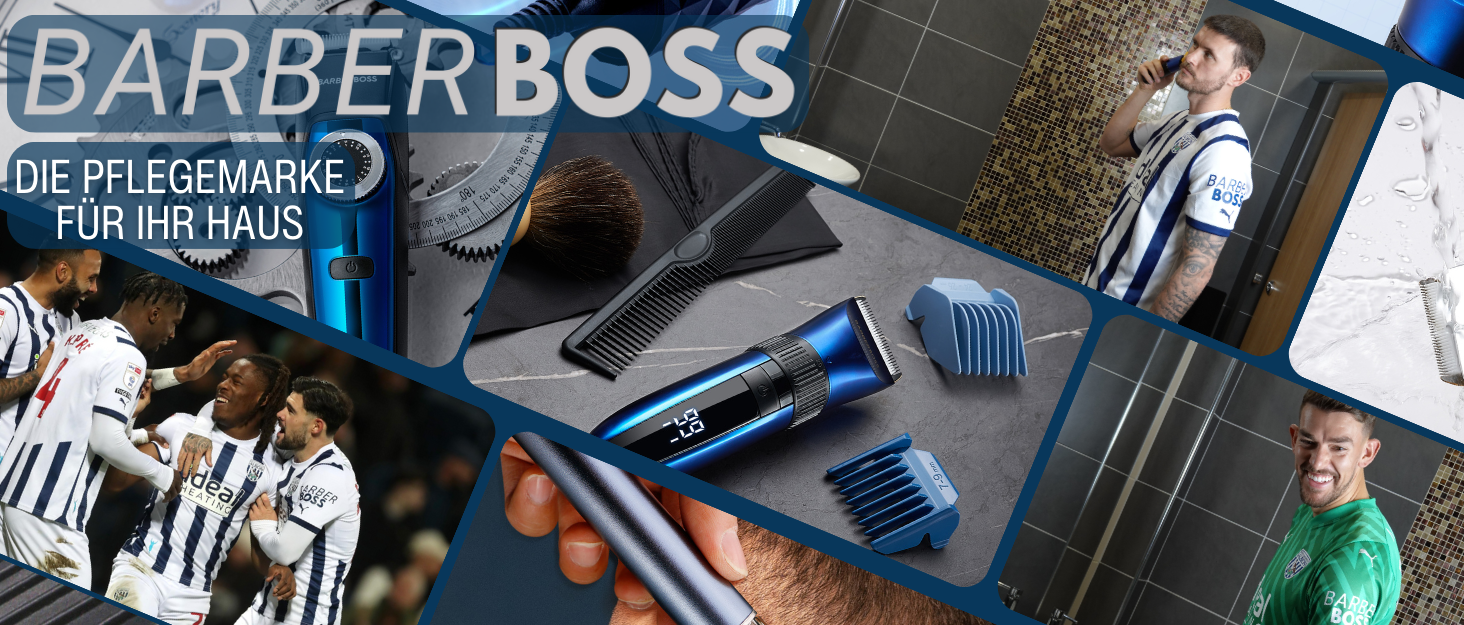 Тример для бороди Barberboss для чоловіків, Машинки для стрижки волосся для чоловіків, Чоловічі бездротові набори для догляду, Тримери для чоловіків, водонепроникні, Тример для носа для чоловіків QR-6089