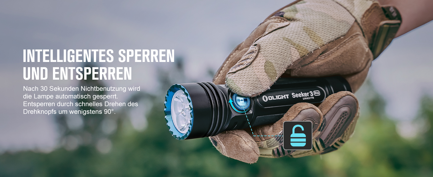 Світлодіодний ліхтарик Olight Seeker 3 Pro 4200 люмен з 5 режимами освітлення