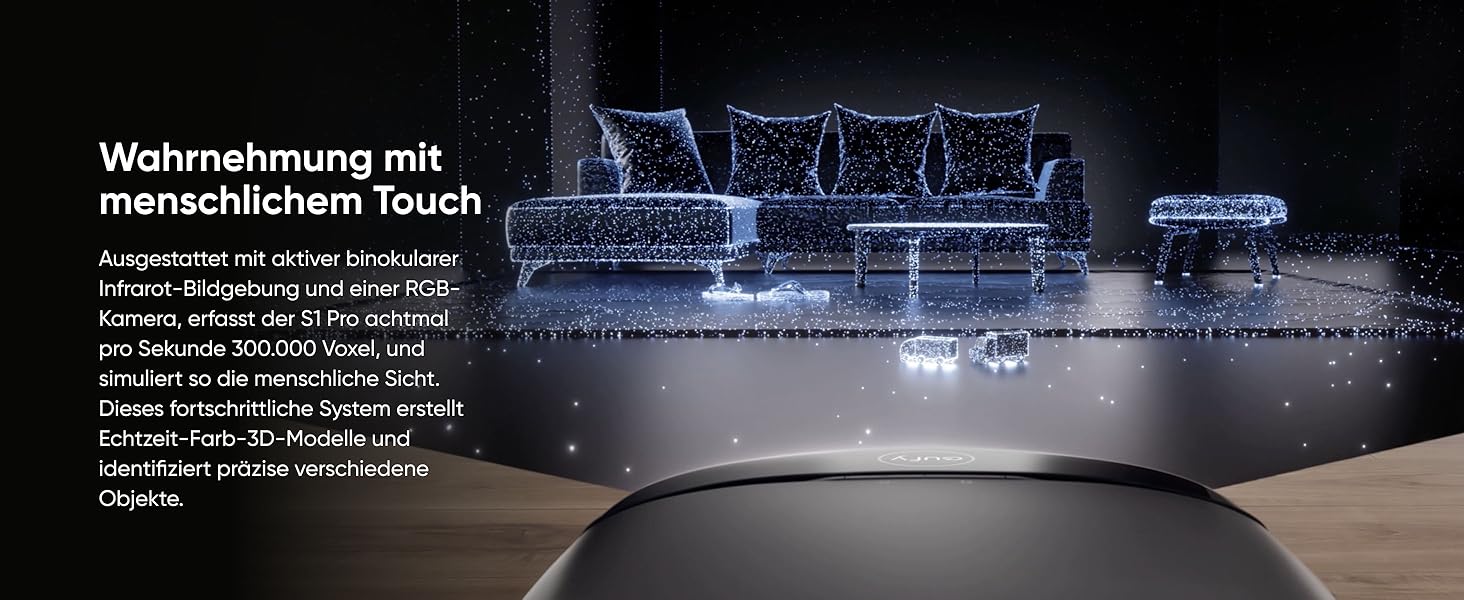 Робот-пилосос eufy L60 з базою самостійного очищення, потужність 5000Pa, захист від намотування волосся, 60 днів без випорожнення, iPath лазерна навігація (відновлений) (S1 Pro)