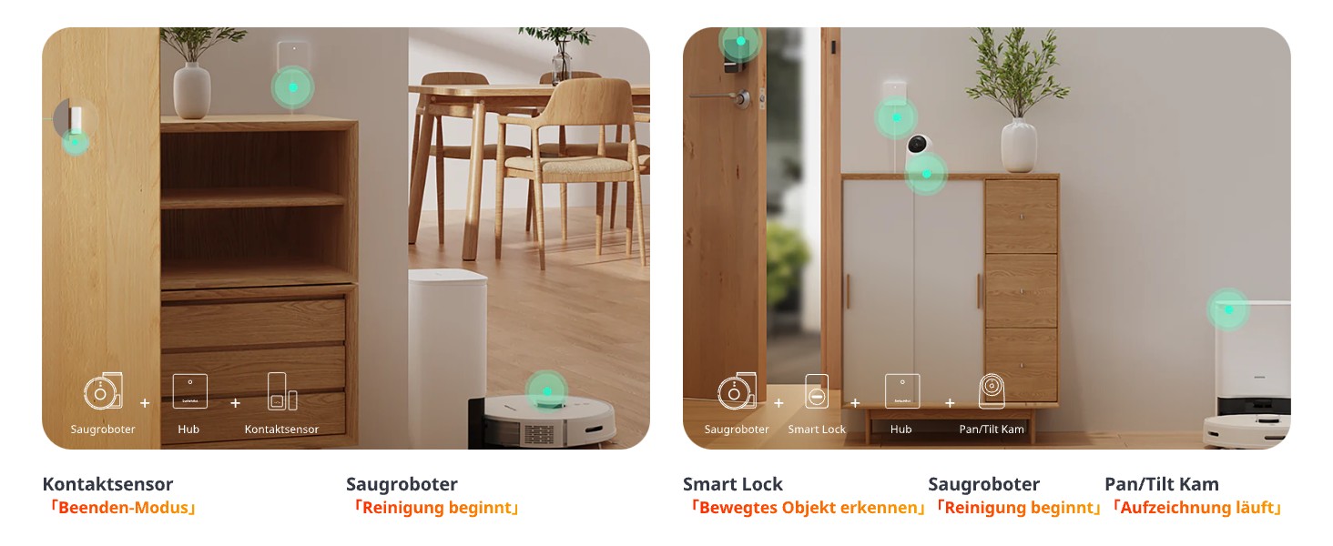 Робот-пилосос SwitchBot K10+ з док-станцією та вологими серветками, тиха робота 45dB, LiDAR-навігація, сумісний з Alexa