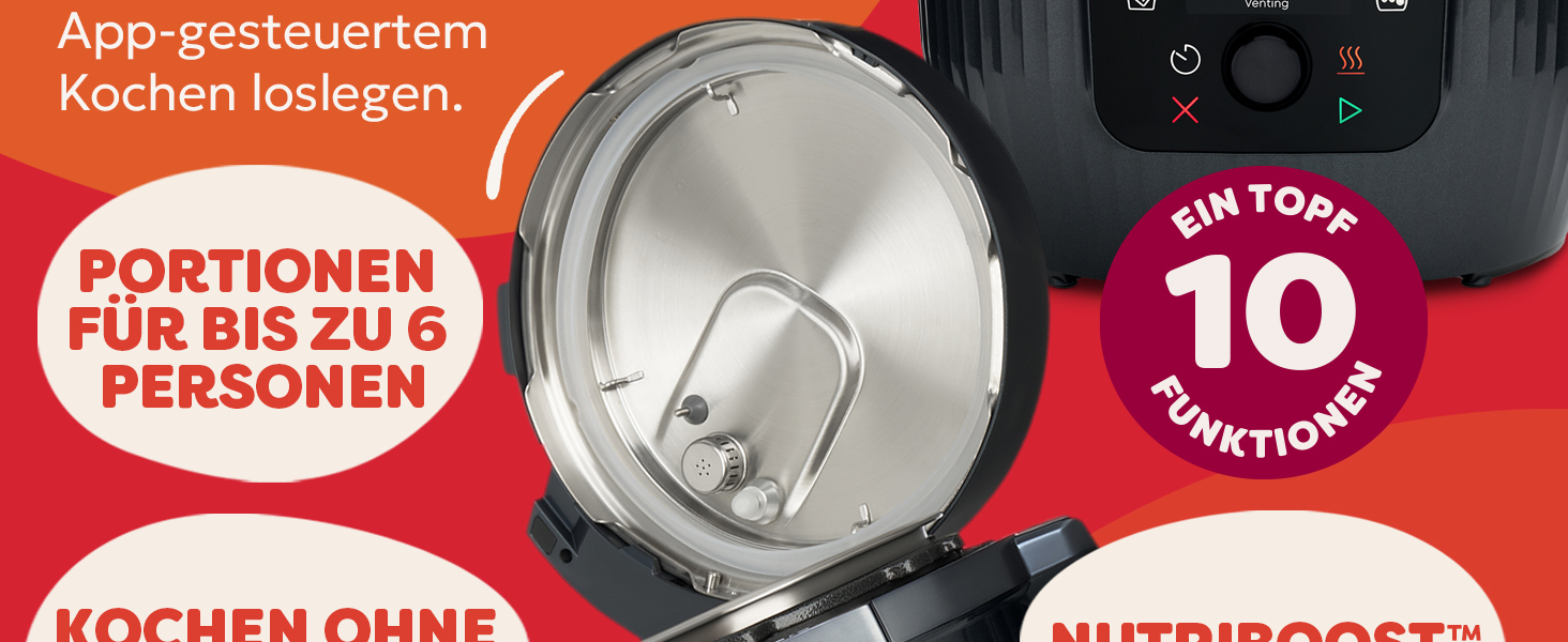 Instant Pot Plus 9-в-1: Мультикухня, 5.7 л, нержавіюча сталь – мультиварка, скороварка, рисоварка, йогуртниця, су-вид, стерилізатор, підігрівач