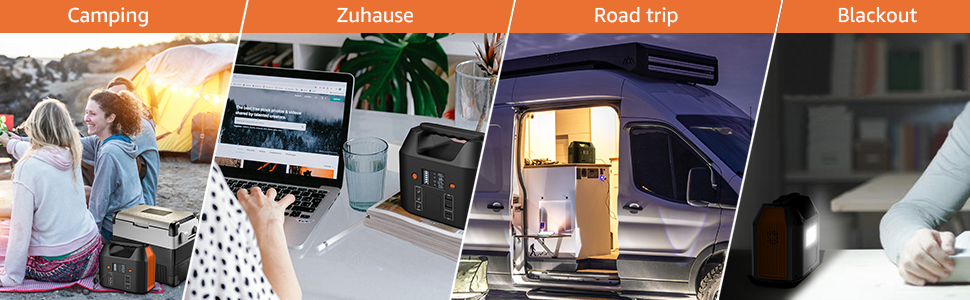 Портативна електростанція SinKeu 99Wh/150W: сонячний генератор з AC 230V, USB та виходом для запальнички, для кемпінгу, подорожей та як резервне джерело живлення (Black)