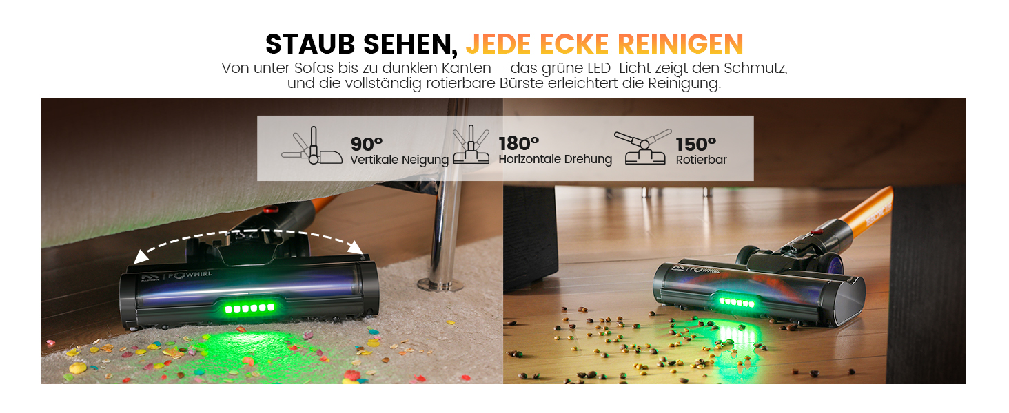 Акумуляторний пилосос AlloyMove A05: 50000Pa, 550W, 80 хвилин, LED дисплей, антизаплутувальна щітка, 7-ступенева фільтрація, для тварин, твердих поверхонь та килимів