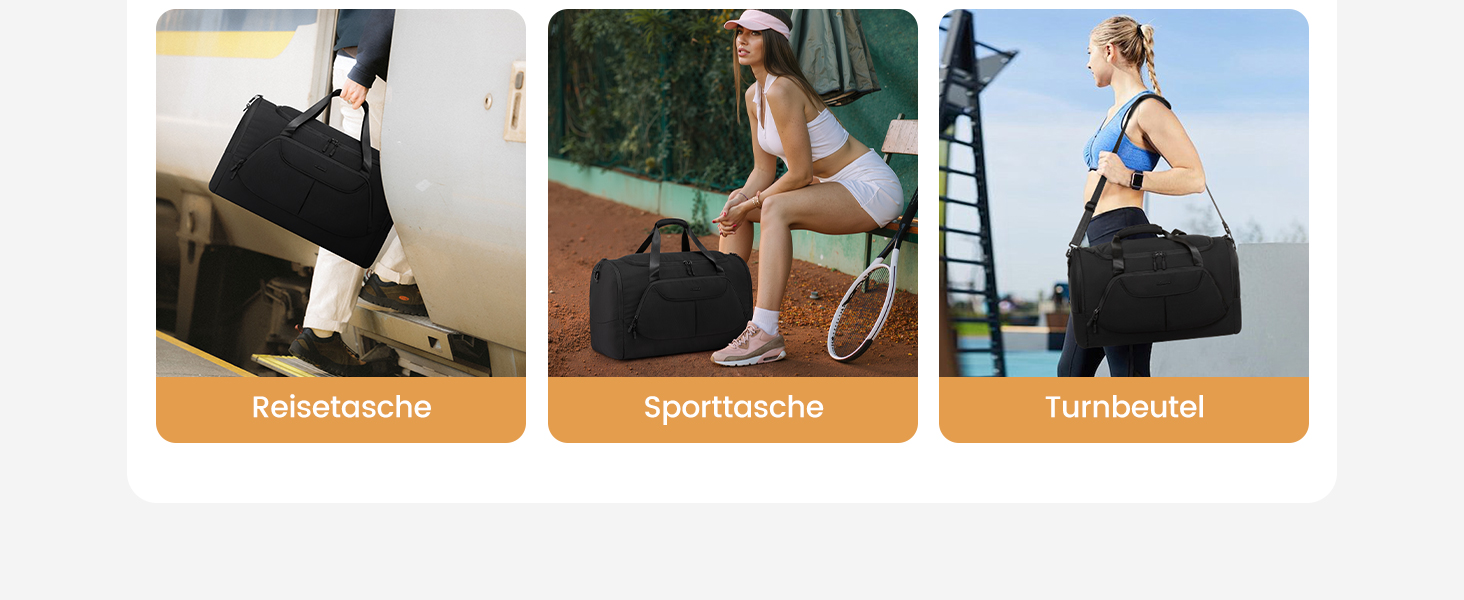 Спортивна сумка LOVEVOOK для жінок, 30л: туристична, для басейну, сауни, гімнастики, подорожей, з відділенням для взуття та мокрих речей, водонепроникна, 45x24x28см