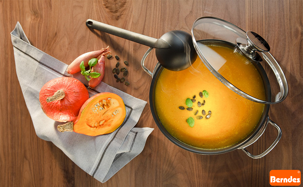 Каструля Berndes Injoy Special Edition 20 см, нержавіюча сталь, для всіх плит, з кришкою