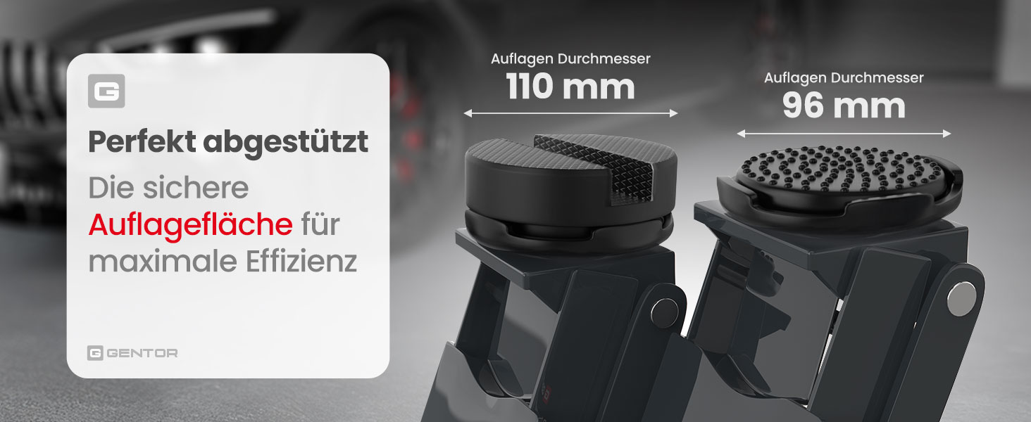 Гідравлічний домкрат 3T низькопрофільний 75-505мм з гумовими накладками для легкових авто та SUV – професійний, посилений, з роликами 360° (антрацит)