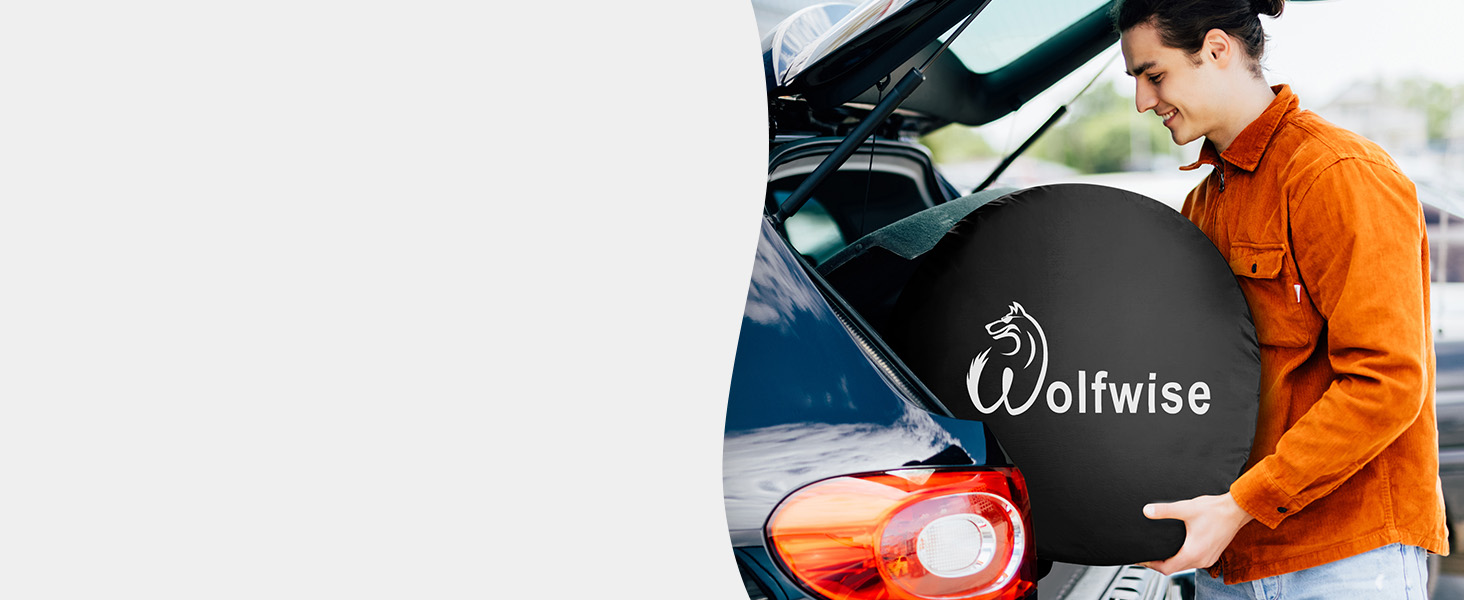 Намет для душу WolfWise Pop-Up – для кемпінгу, пляжу, відпочинку на природі, 190 см, чорний/зелений/синій