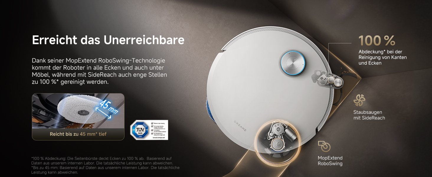 Робот-пилосос Dreame Matrix10 Ultra: потужність 30000Pa, 8 см, самоочищення, автоматичне порожнення, голосове керування