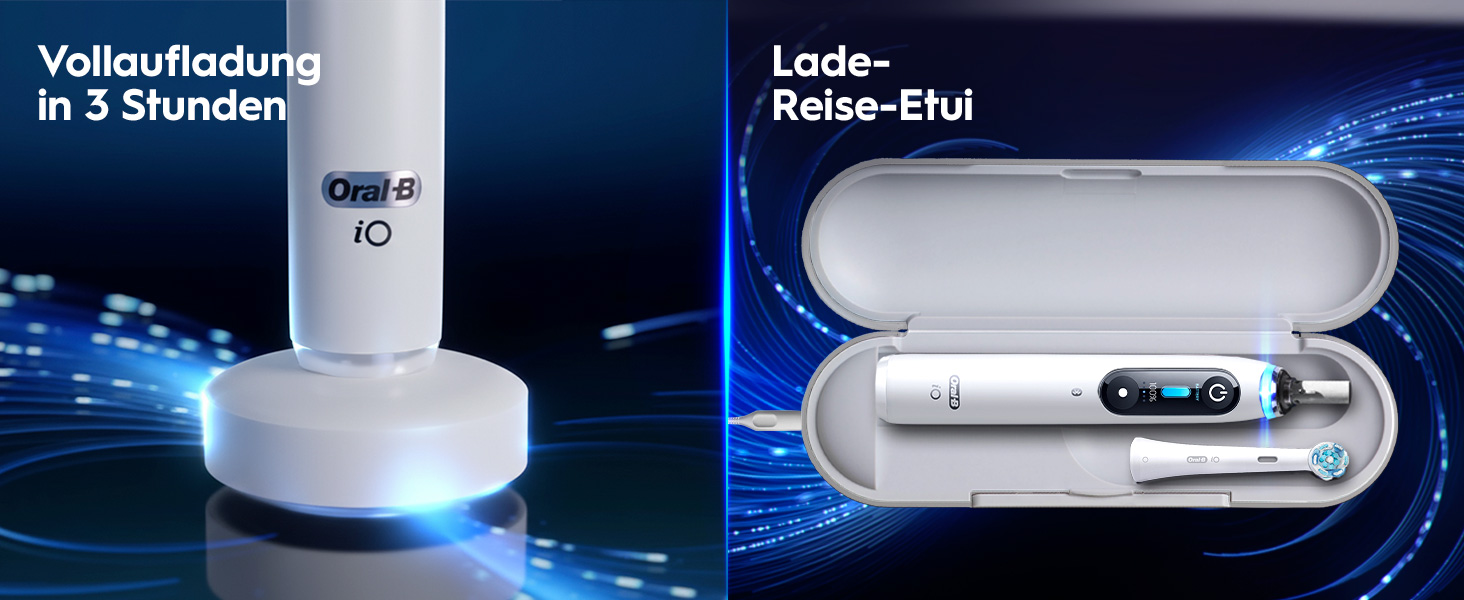 Електрична зубна щітка Oral-B iO Series 9, чорна (White Alabaster), 1 шт.