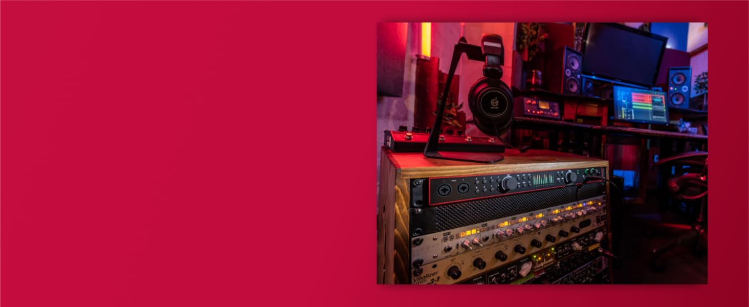 Focusrite Scarlett 4i4 3rd Gen USB Аудіоінтерфейс для гітаристів, вокалістів та продюсерів + ПО