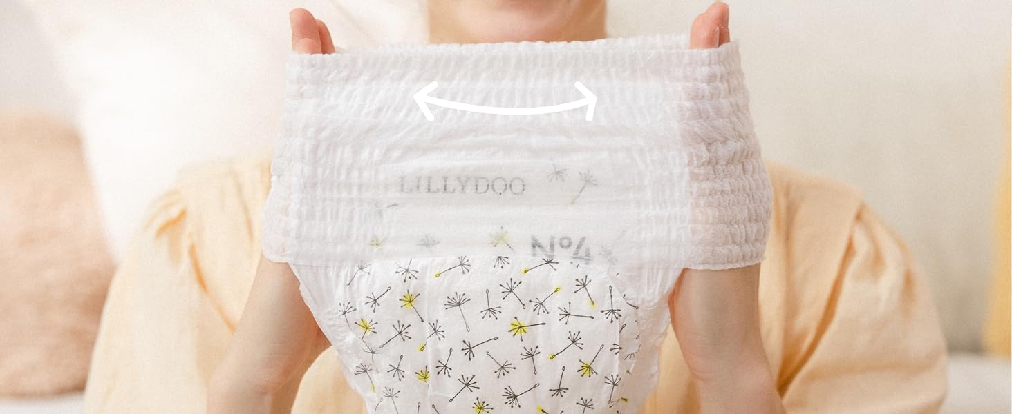 Підгузки-трусики LILLYDOO Baby Pants розмір 5 (11+ кг), місячний запас, 132 шт.