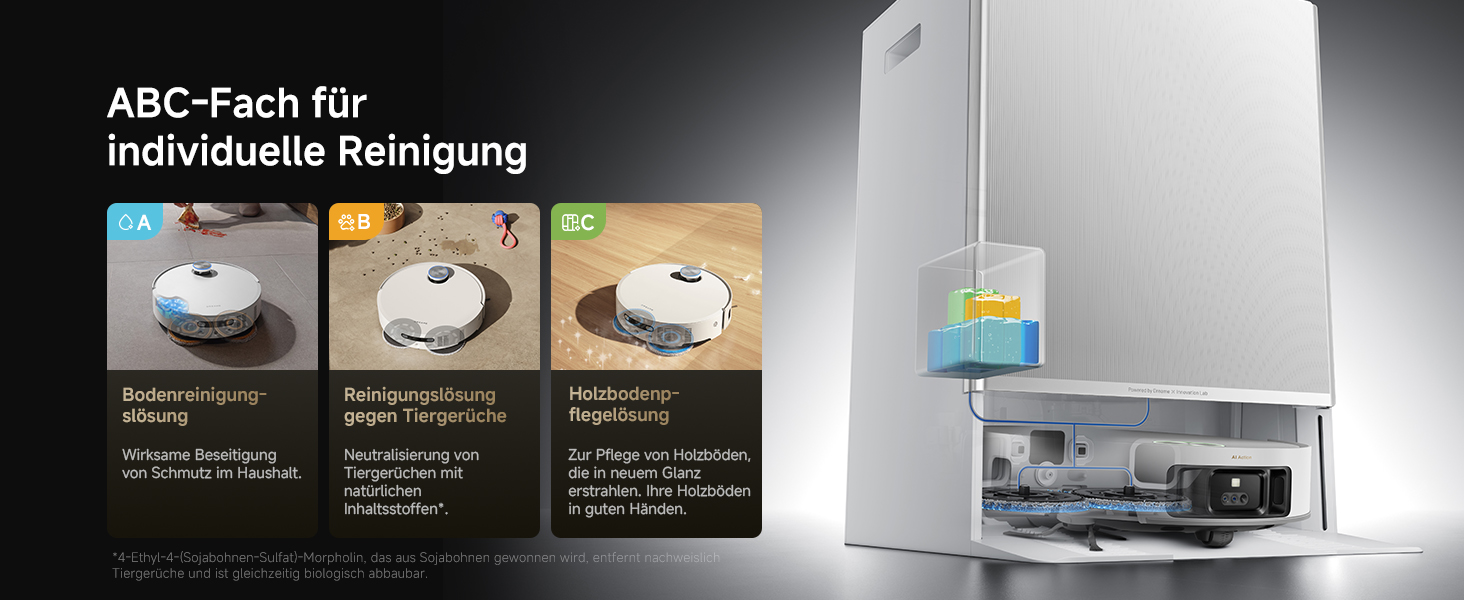 Робот-пилосос Dreame Matrix10 Ultra: потужність 30000Pa, 8 см, самоочищення, автоматичне порожнення, голосове керування