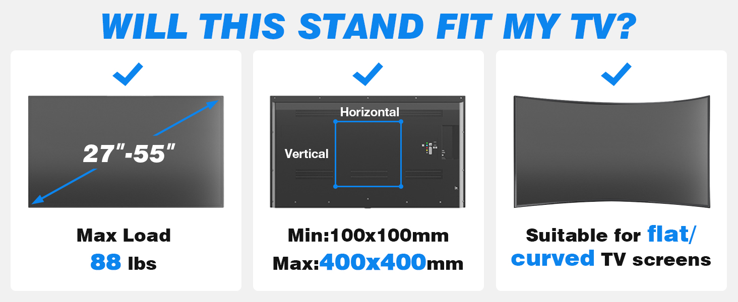 Підставка для телевізора на колесах з полицею, телевізійна тумба, мобільна підставка для телевізора 27-55 дюймів, до 40 кг, VESA 400x400 мм (Бежева)