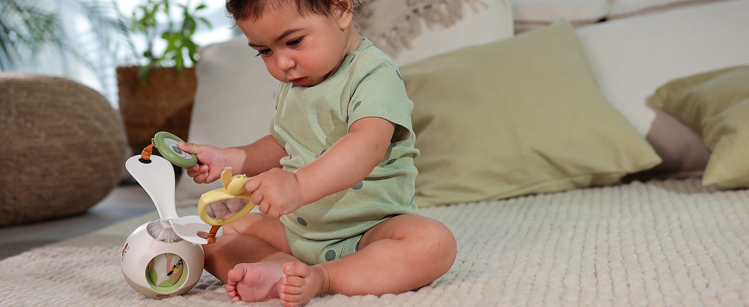 Мобільний конферансьє Tiny Love Tummy Time, іграшка з музикою і вогнями, що підходить з народження, 0m, казки про принцес, казки про крихітних принцес