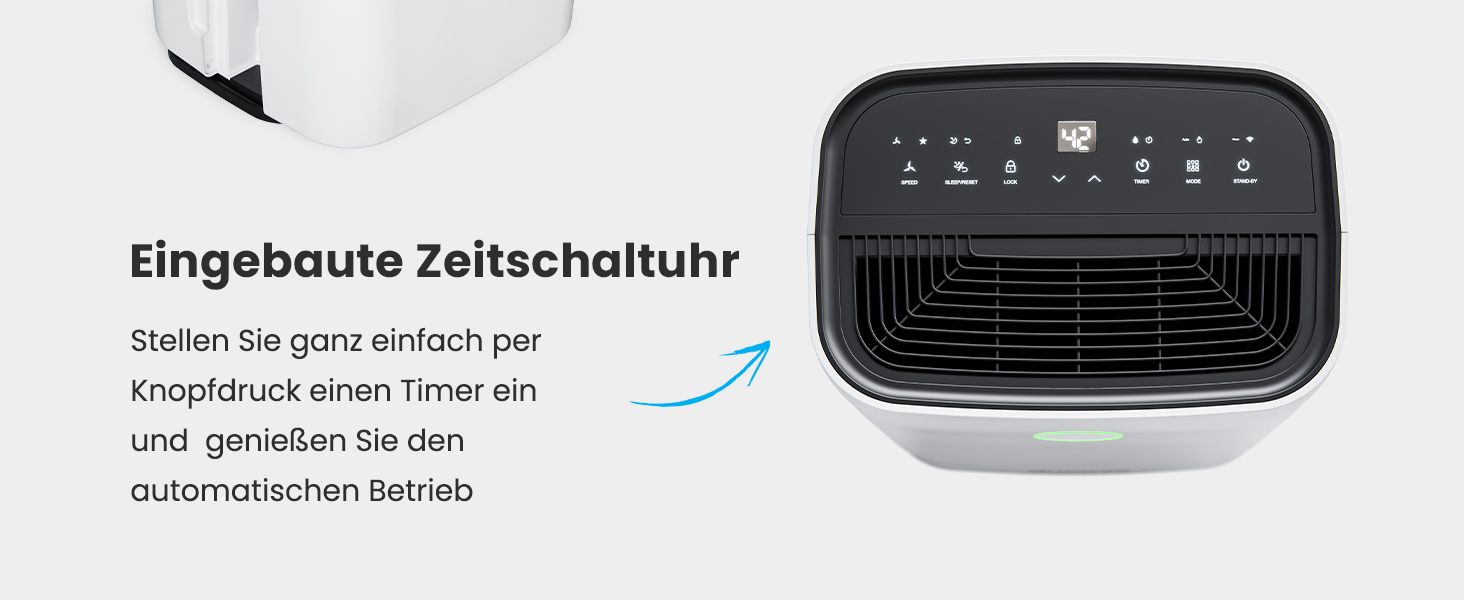 Електричний осушувач повітря Auronic AU3272 20L - 12л, для дому, осушувач повітря, осушувач вологи