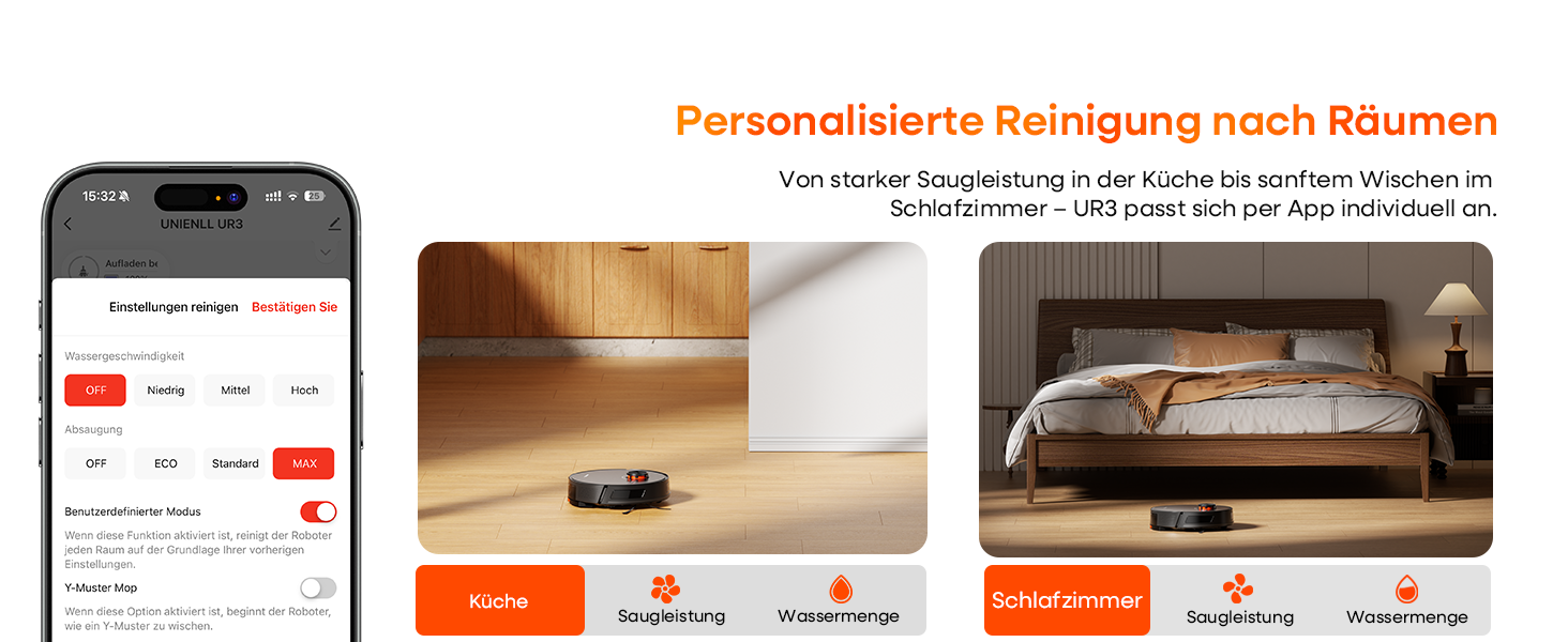 Робот-пилосос з функцією миття 5000Pa, потужний робот-пилосос з базою для самостійного очищення 3.5L, час роботи до 180 хвилин, навігація LiDAR, для збору шерсті тварин та прибирання килимів, керування через додаток, чорний