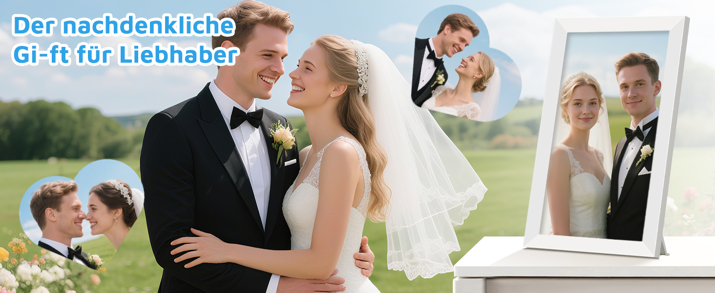 Цифровий фоторамка Hesmor 15.6