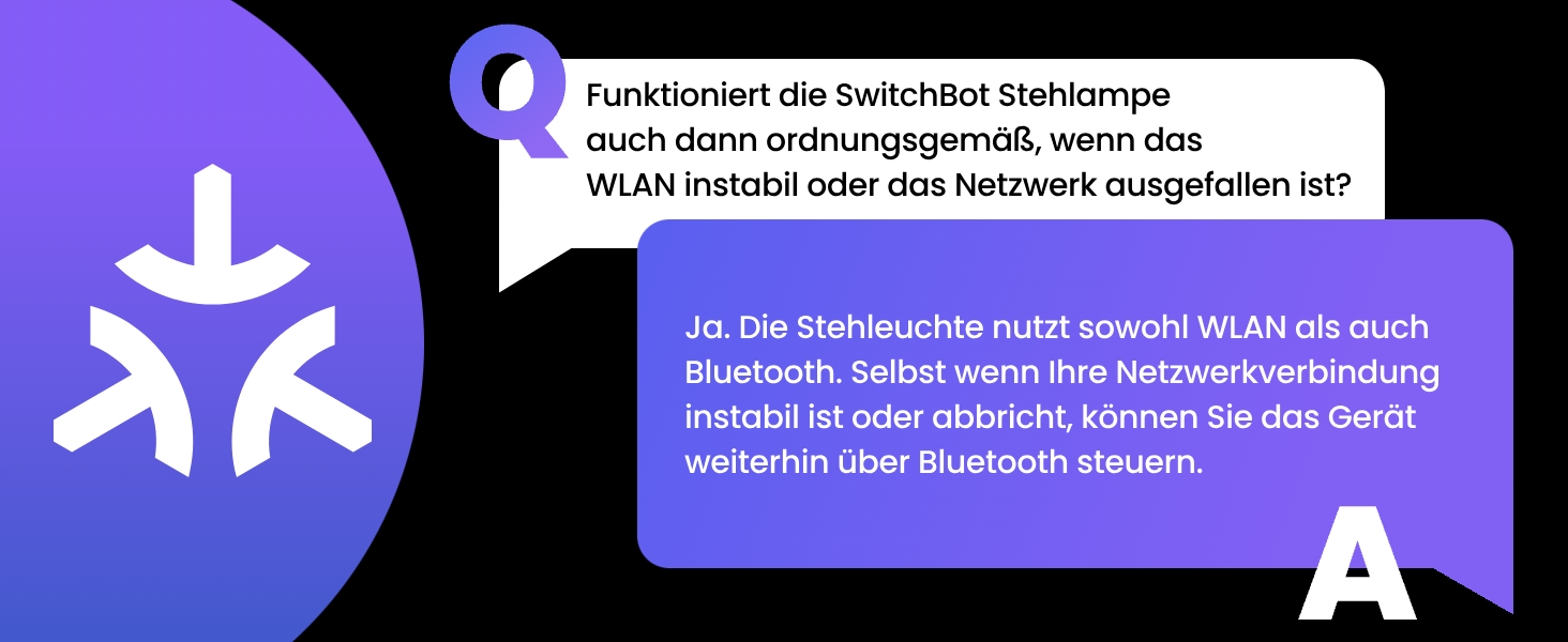 SwitchBot Matter Підлоговий світильник для вітальні та спальні, RGBWW, димування, Apple Home, Alexa, Google Home, керування через APP, музичні та сценні режими, чорний