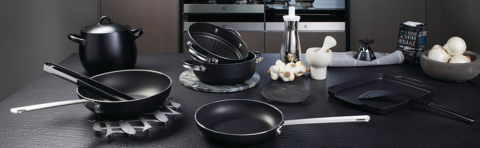 Каструля Alessi Mami SG100S7 з кришкою та двома ручками, 2.5л, нержавіюча сталь