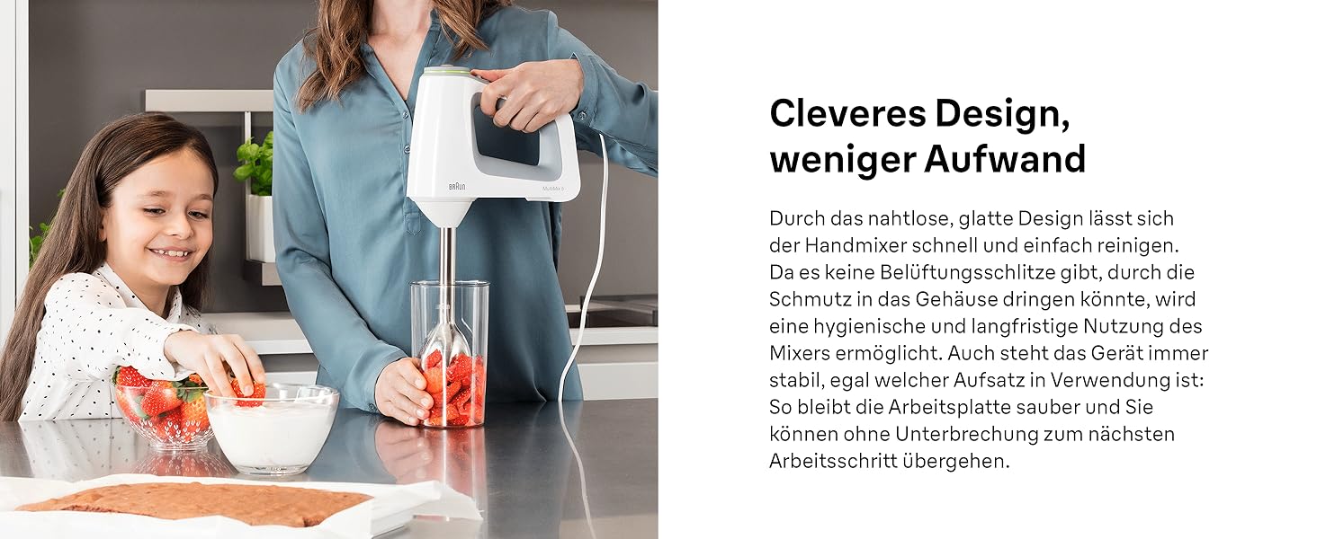 Блендер ручний Braun MultiMix 5 HM 5137 білий 750 Вт з насадками