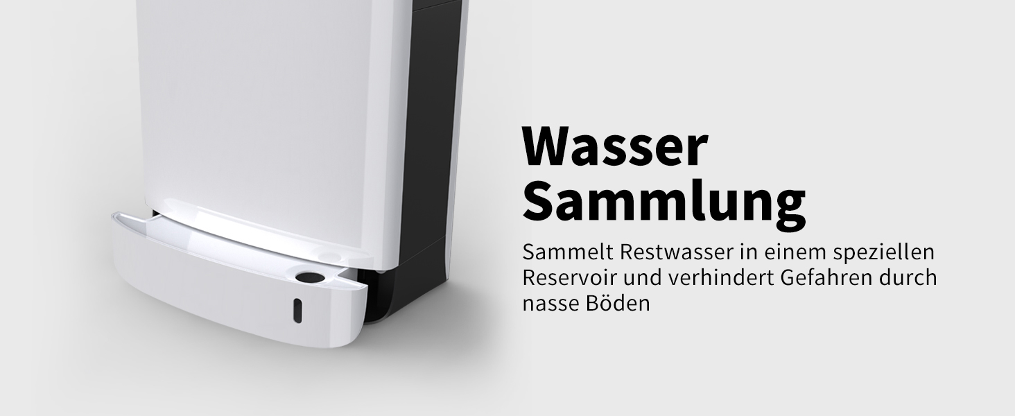 Anydry 2065: Двосторонній сушар для рук з HEPA-фільтром, ефективний, білий, ABS-пластик