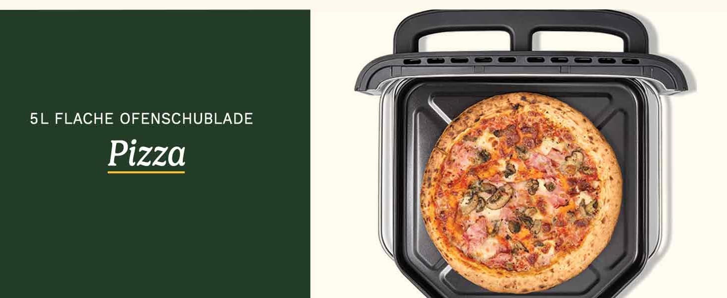 Фритюрниця Cuisinart XXL 10.4L з двома зонами нагріву | Без PFAS та хімікатів | Для смаження, грилю, випікання, дегідратації та підтримання тепла | 2 x 5.2L, 8+ порцій | Деталі придатні для миття в посудомийній машині (3 камери з нержавіючої сталі)