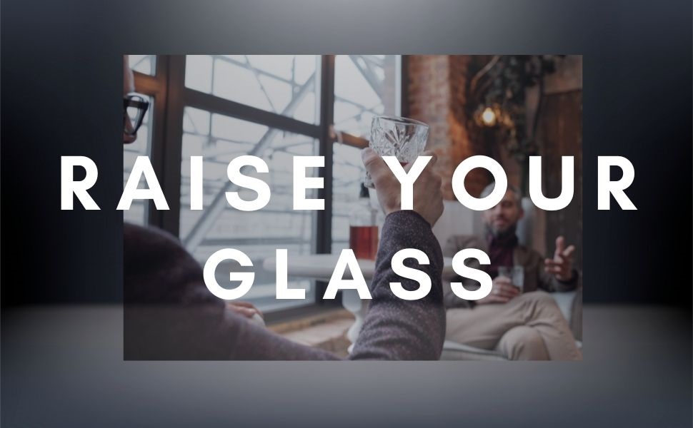 Склянка для коньяку та бренді Wicklow 250 мл – склянка-сніфтер з безсвинцевого кришталю з важким дном та подарунковою упаковкою