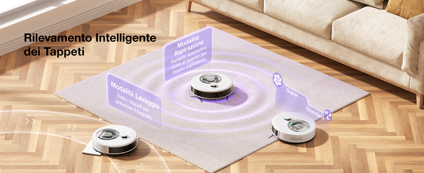 Робот-пилосос OKP L7G 3-в-1 з функцією миття підлоги, LiDAR-навігація, 6000Pa, 150 хв роботи, WiFi, Alexa, для тварин, килимів, твердих підлог, сірий