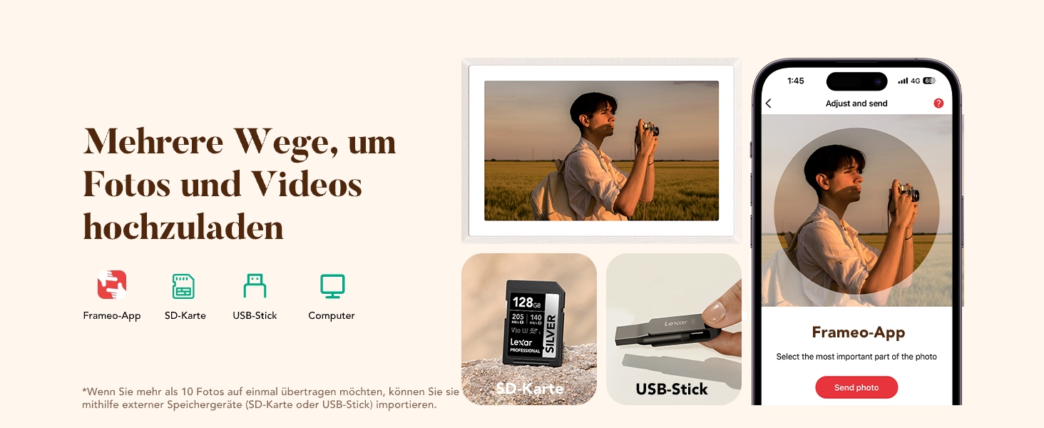 Цифровий фоторамка Pexar by Lexar 11