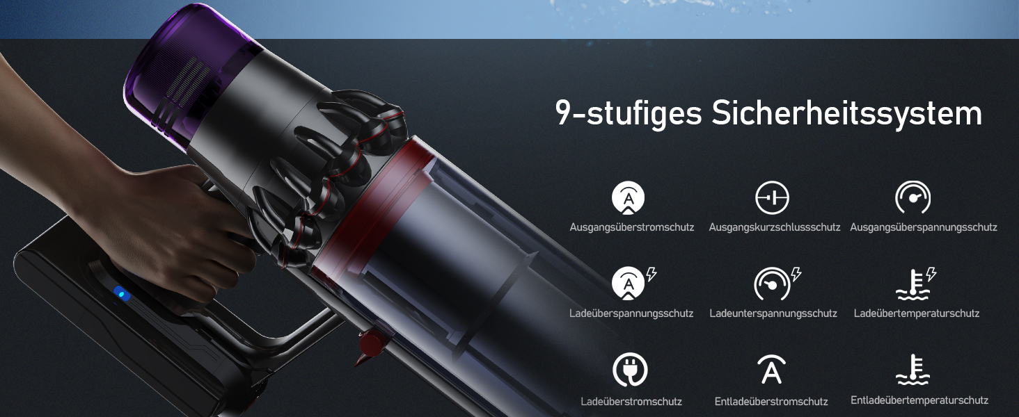 Акумулятор Keenstone V8 8000mAh для Dyson SV10 V8 Absolute Animal Motorhead Fluffy Slim Total Clean (3 фільтри в комплекті)