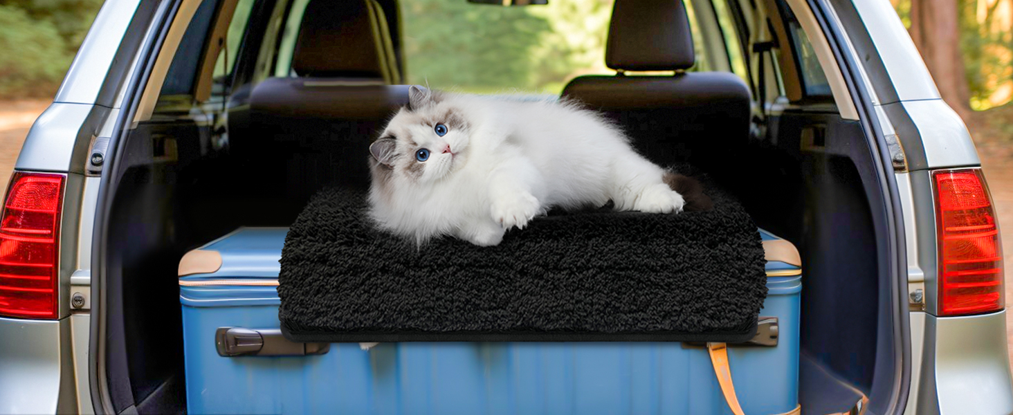 Набір килимків для ванної кімнати Digiroot (2 шт.) - неслизькі, швидковисихаючі, з м'якого ворсу, 40x60 см та 50x80 см, сірий