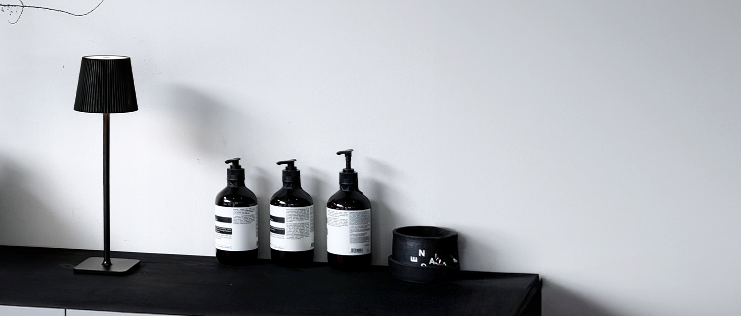 Стійка LED лампа LuminexDesigns бездротова з акумулятором 5200mAh, диммування, IP54, для дому та саду, 3000K/4500K/6000K, білий