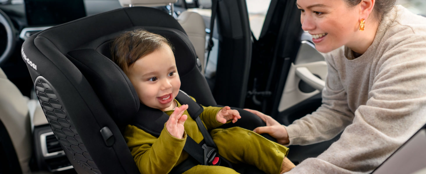 Дитяче автокрісло Maxi-Cosi Mica 360 S Comfort i-Size (40–150 см), ISOFIX, Authentic Black