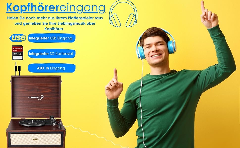 Ретро вініловий програвач із підставкою, Bluetooth, FM-радіо, USB, динамік Full Range, AUX, MicroSD, портативний програвач платівок у валізі на ніжках