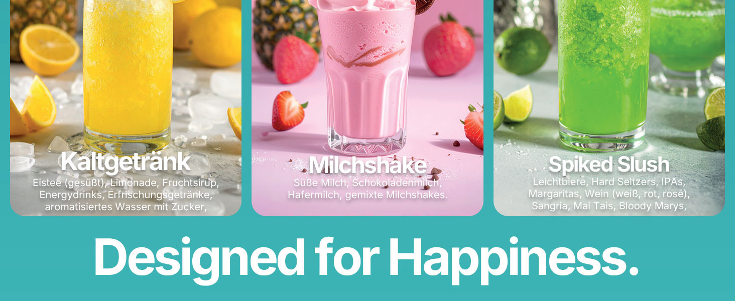 Машина для приготування сляшів, коктейлів та молочних коктейлів Seeger SuperSlush 2L 7-в-1