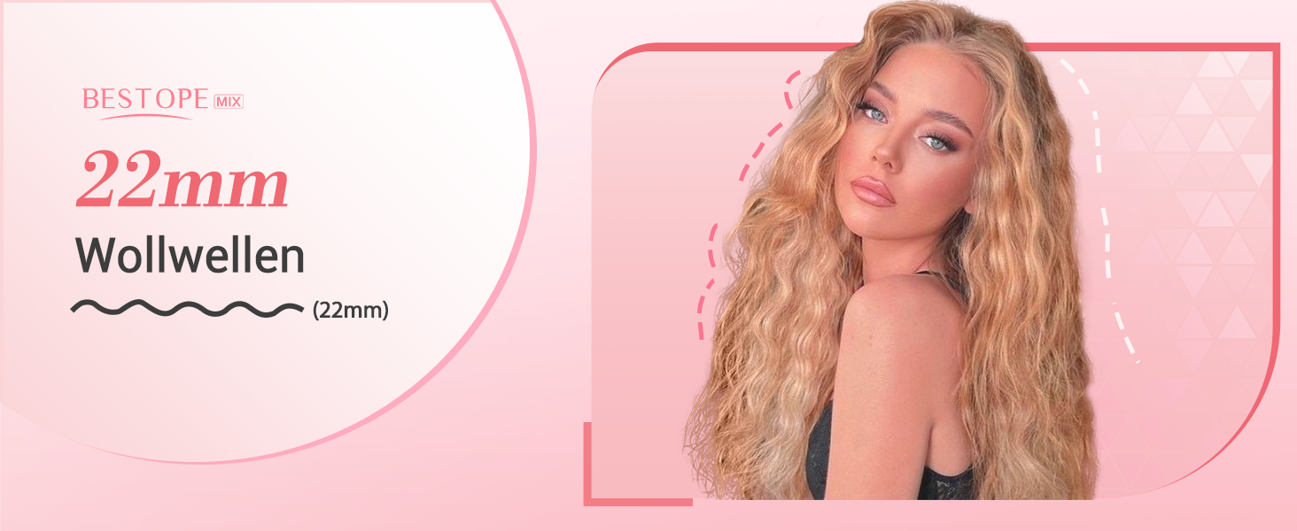 4-в-1 Випрямляч та завивачка для волосся - 22/25/32/38 мм, для створення хвиль, 4 температури (140-210°C), 3 насадки, чорний, Rose